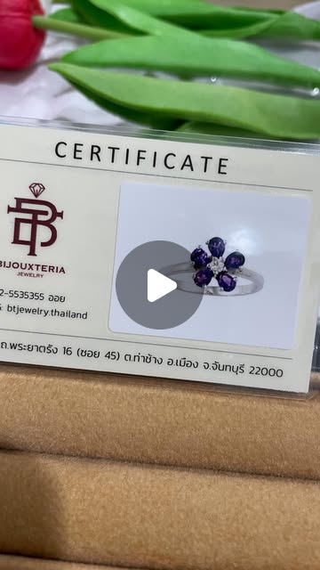 Multi-Color Gemstone Flower Blossom Ring Collection