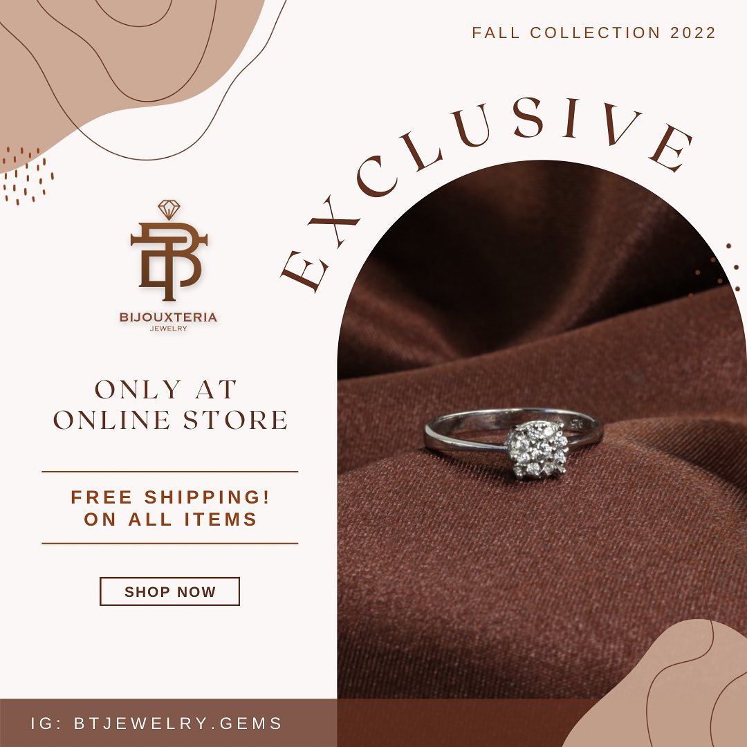 White Gemstone Illusion Cluster Solitaire Ring Custom-made