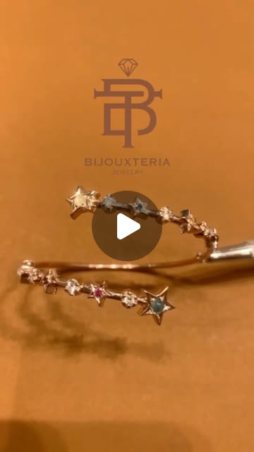 Luxury Galaxy-Inspired Open Bangle with Sparkling Multi-Color Gems and Star Motifs